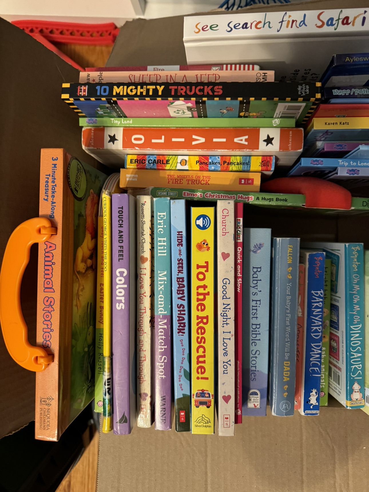 Box of 50+ Board Books for Babies, Toddlers, and Young Children - photo 2