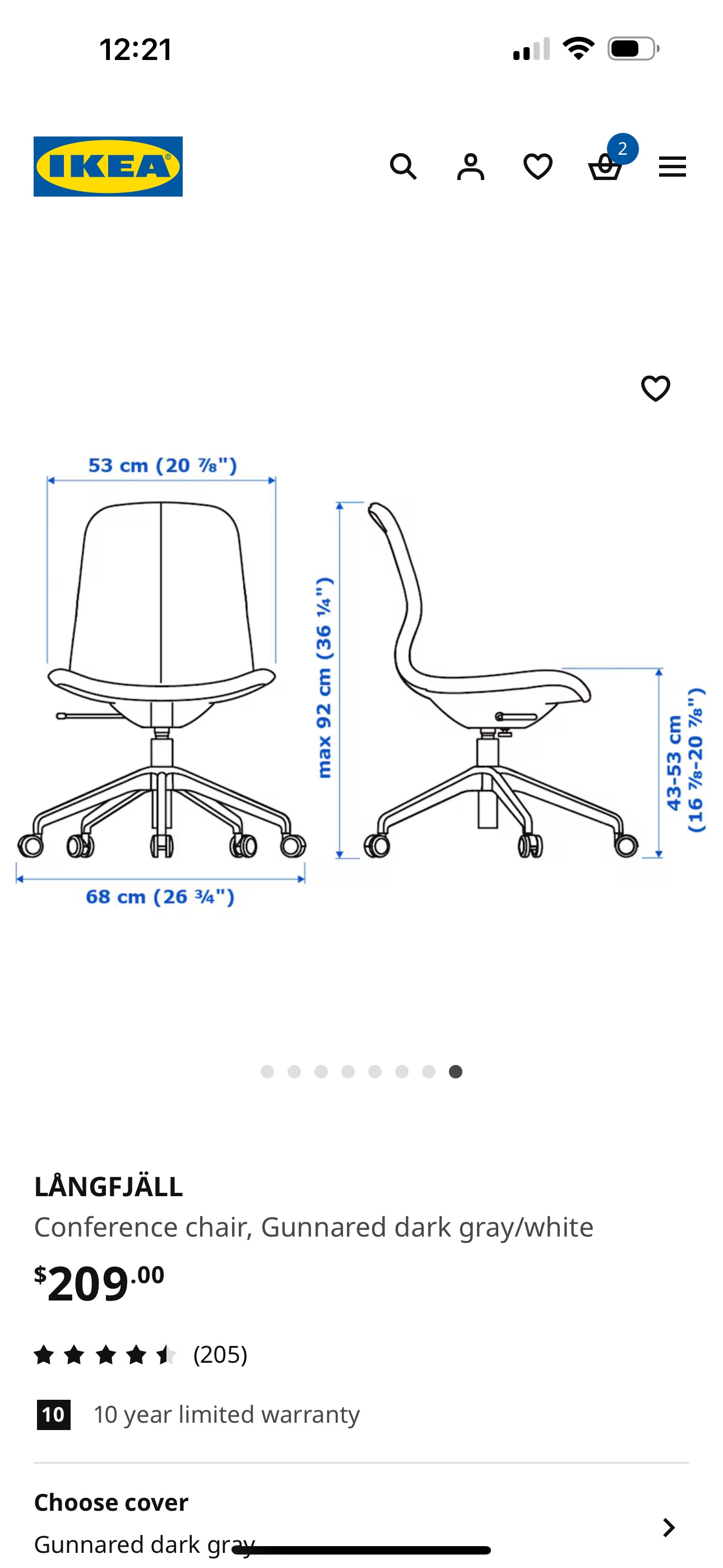 IKEA office chairs - photo 2