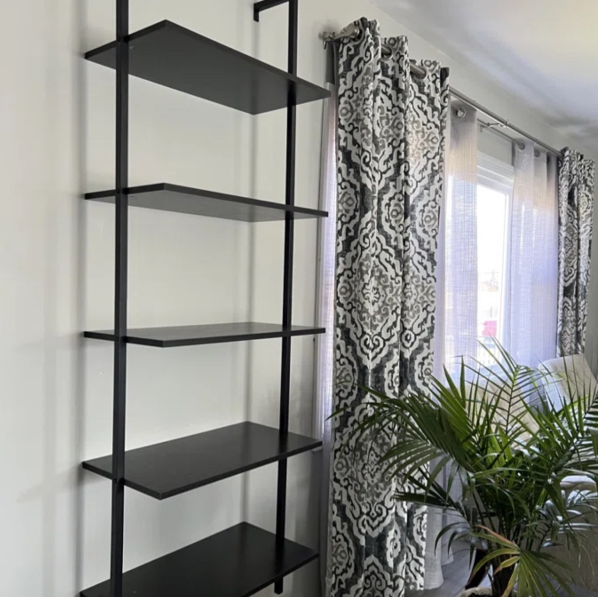 Black Ladder Bookcase (Moving Sale!)