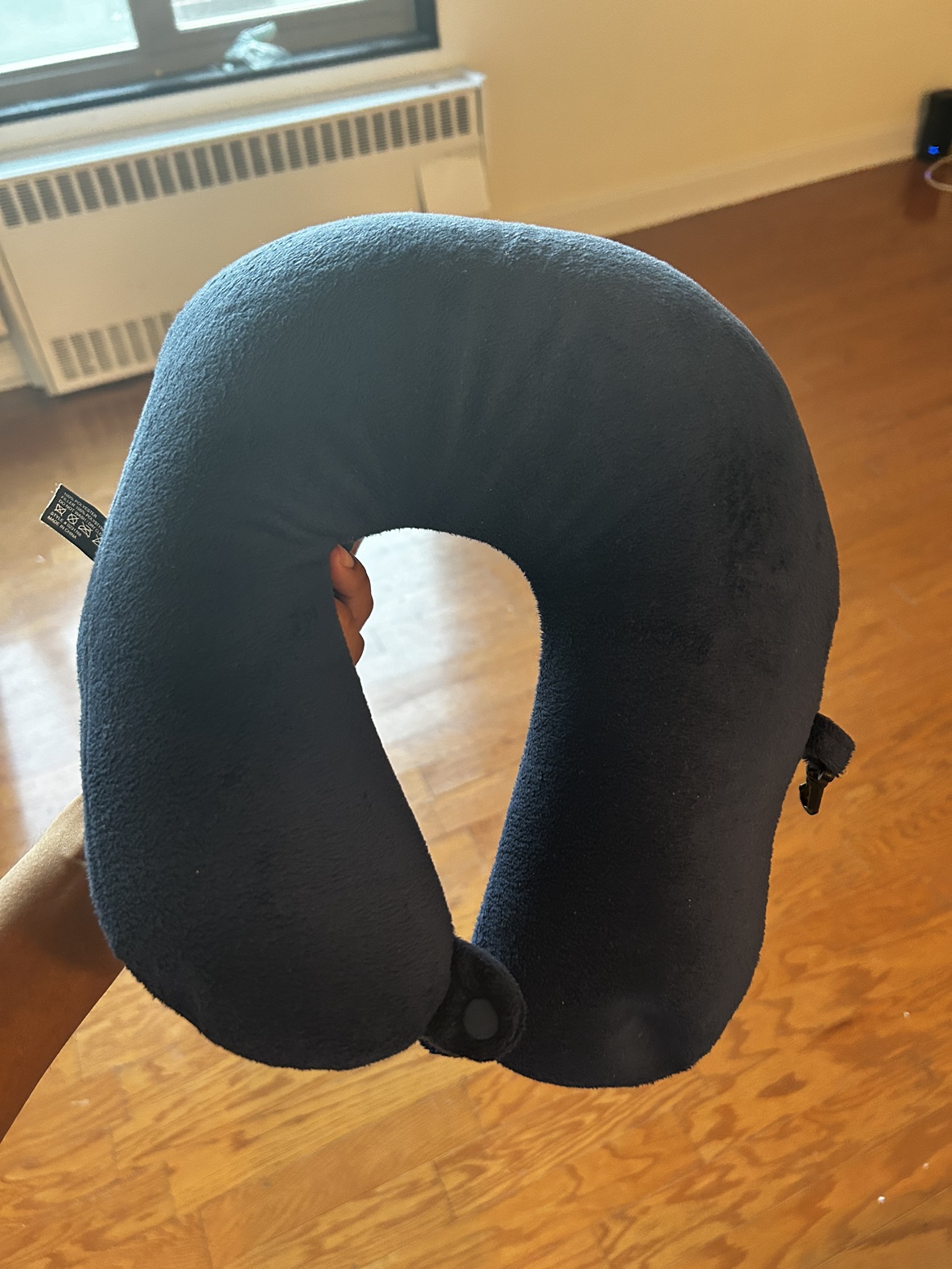 Blue Travel Pillow thumbnail