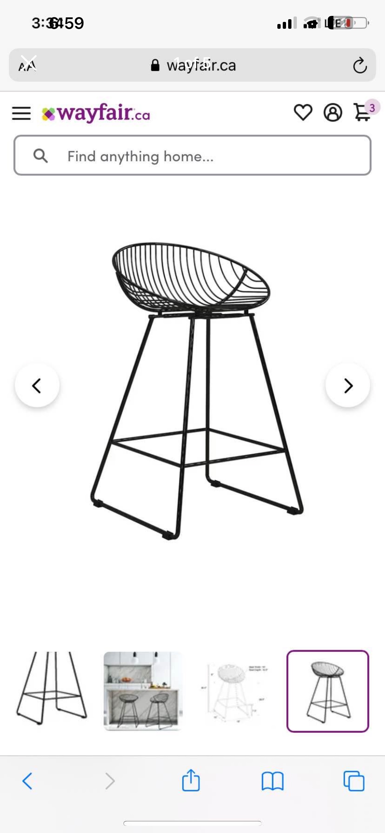 2 stools - photo 3
