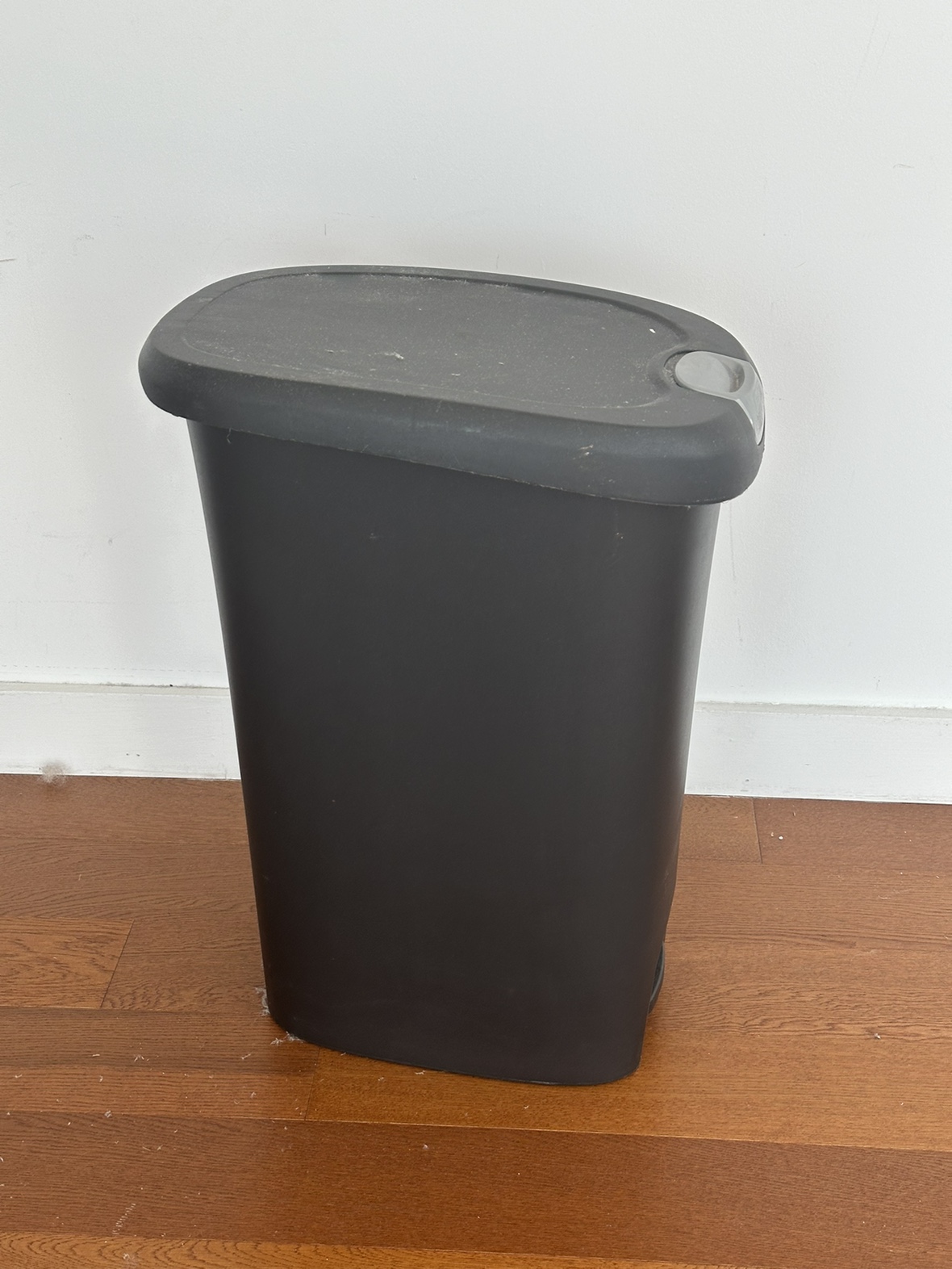 tall trash can