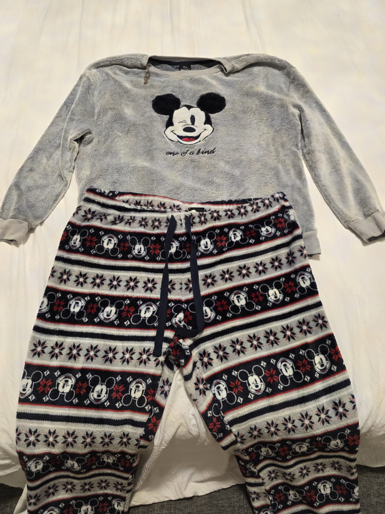 womens mickey mouse pj's XL thumbnail