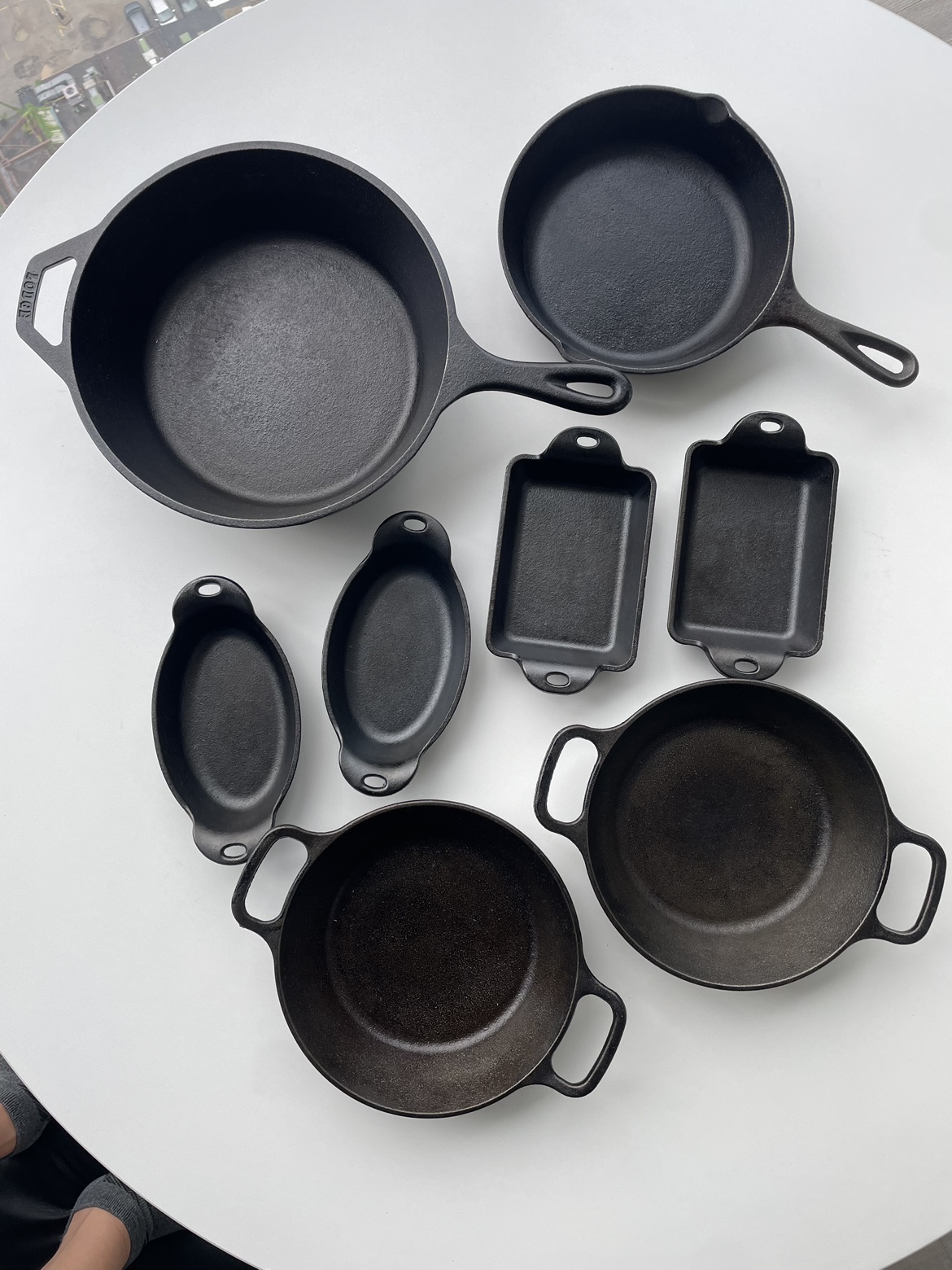Lodge Cast Iron 8 pc
