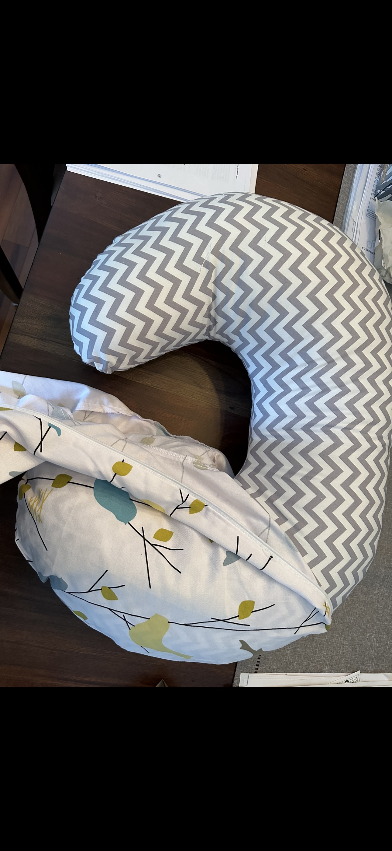 Breastfeeding Pillow w/ extra casing thumbnail