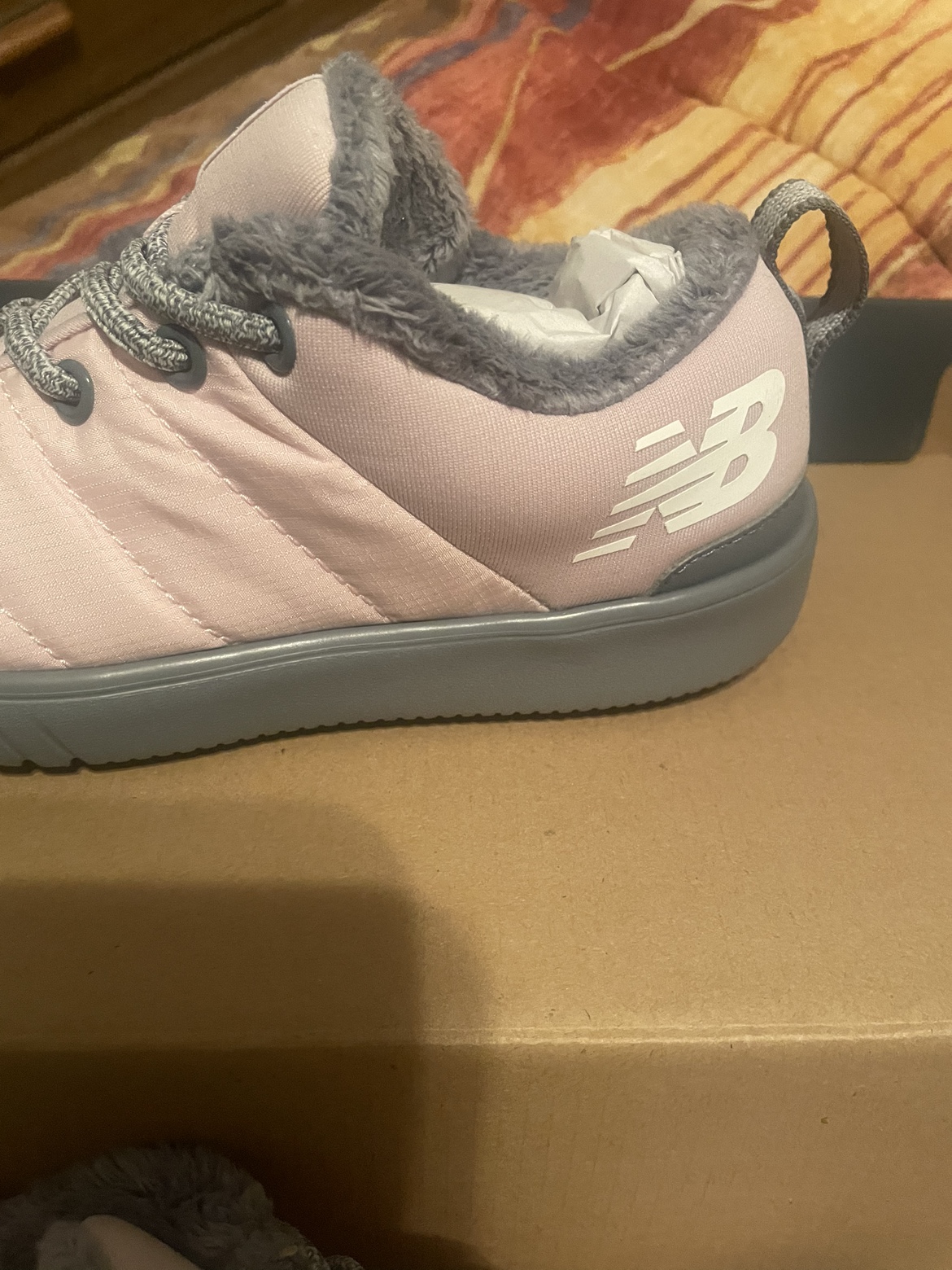 Little girls, new balance sneakers, size one and a half wide - photo 2