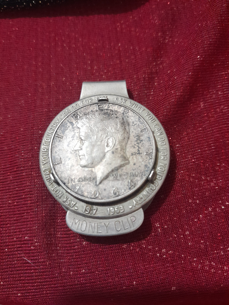 JFK money clip