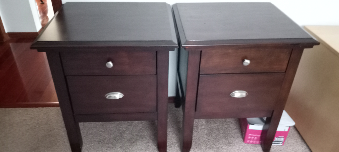 2 side tables or night tables