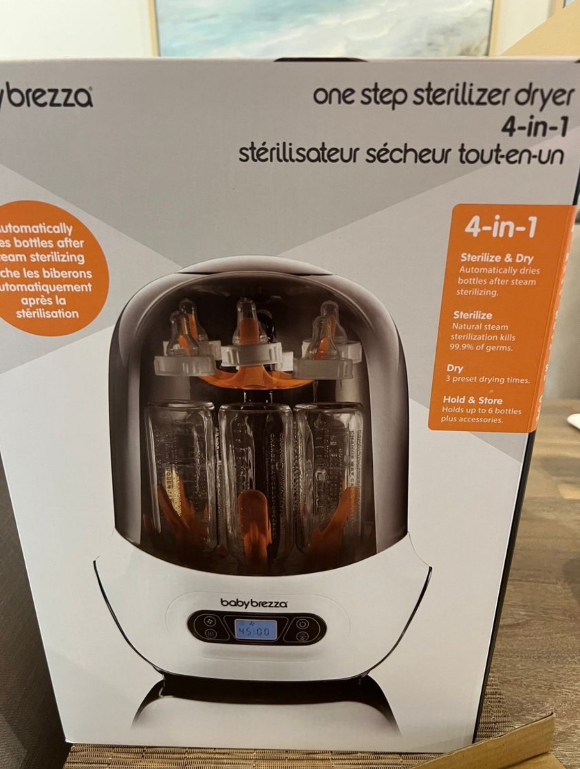 Baby Brezza Bottle and Breast Pump Sterilizer Dryer - photo 3