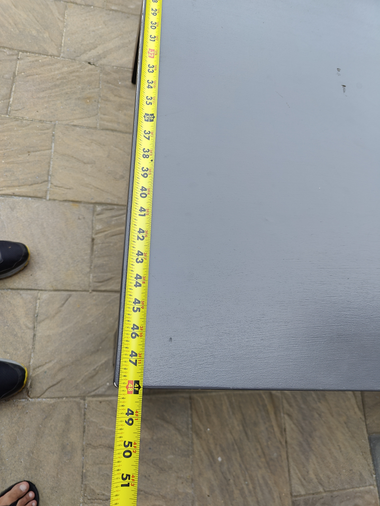 Free Square Wood Table - photo 2