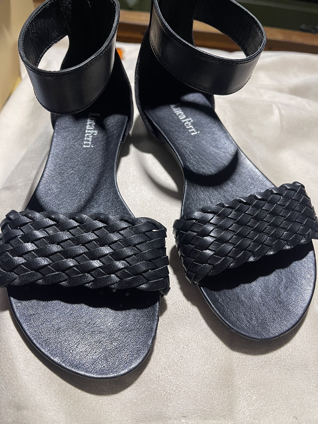 LUCA FERRI Leather Sandals image indicator(2)