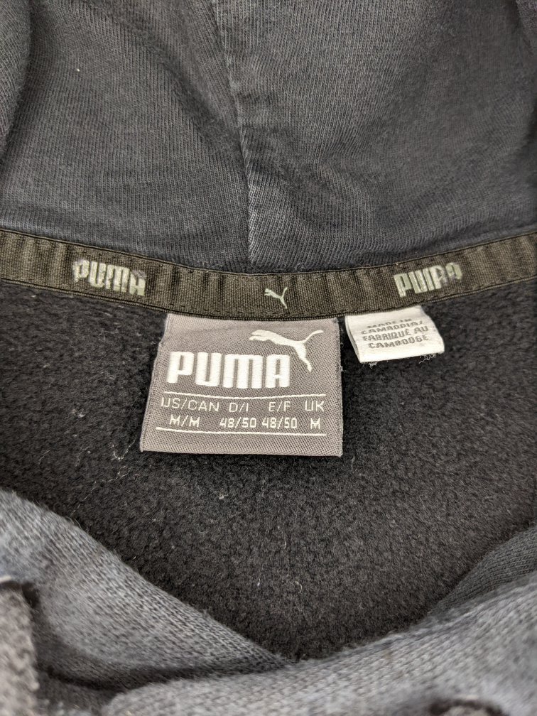⚽ Puma Men's Activewear Black Essentials Medium Pullover Hoodie image indicator(3)