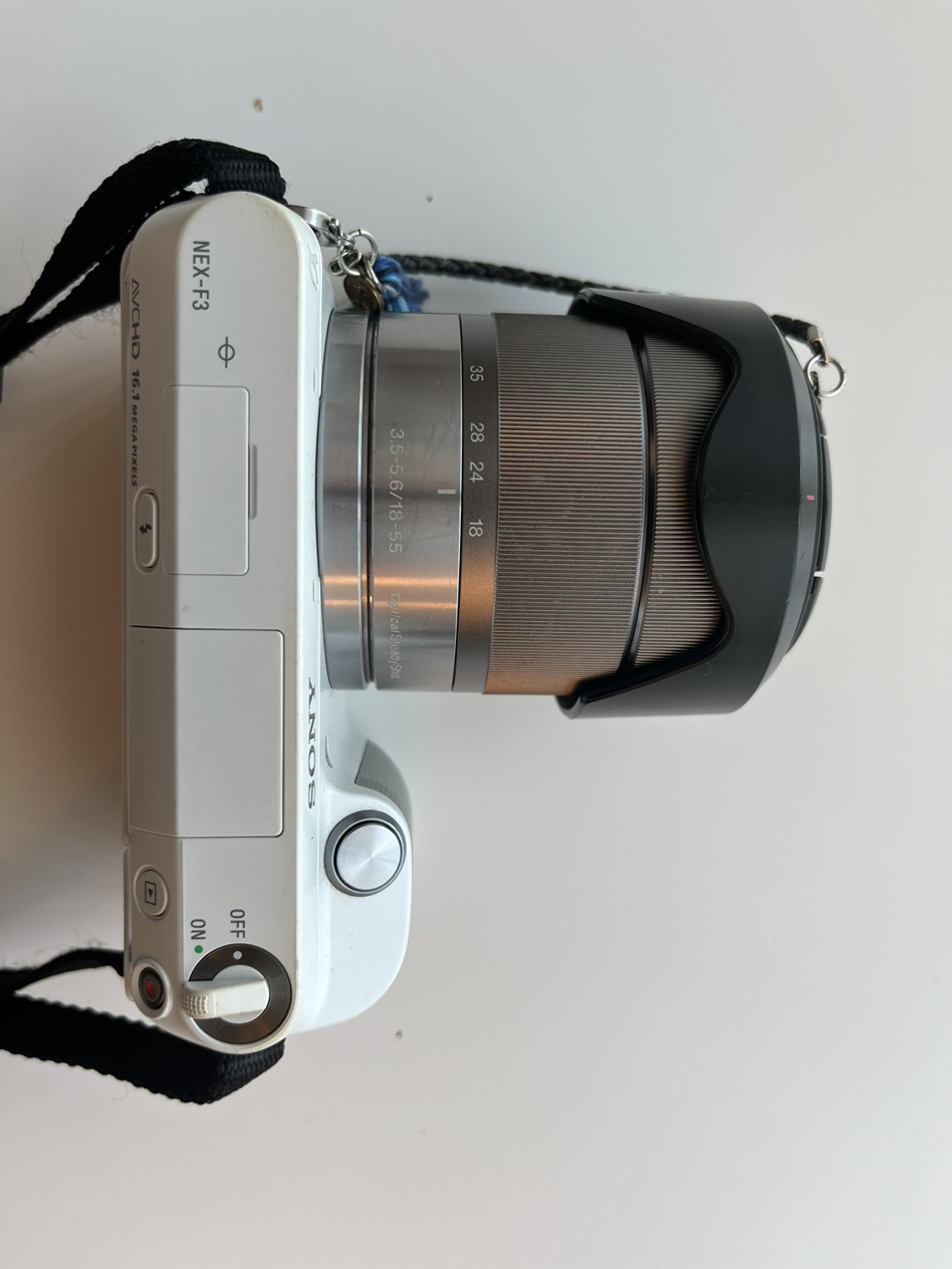 Sony NEX-F3 Interchangeable lens digital camera & built-in flash image indicator(5)