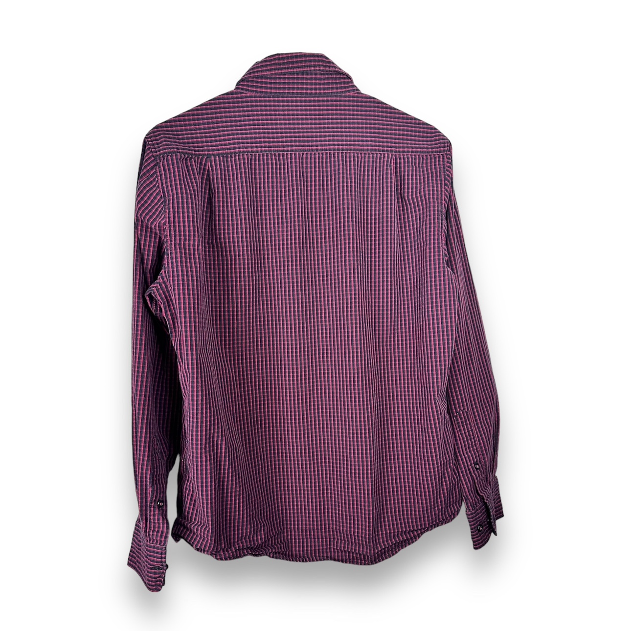 Beverly Hills Polo Club Men’s Long-Sleeved Checkered Shirt - photo 4