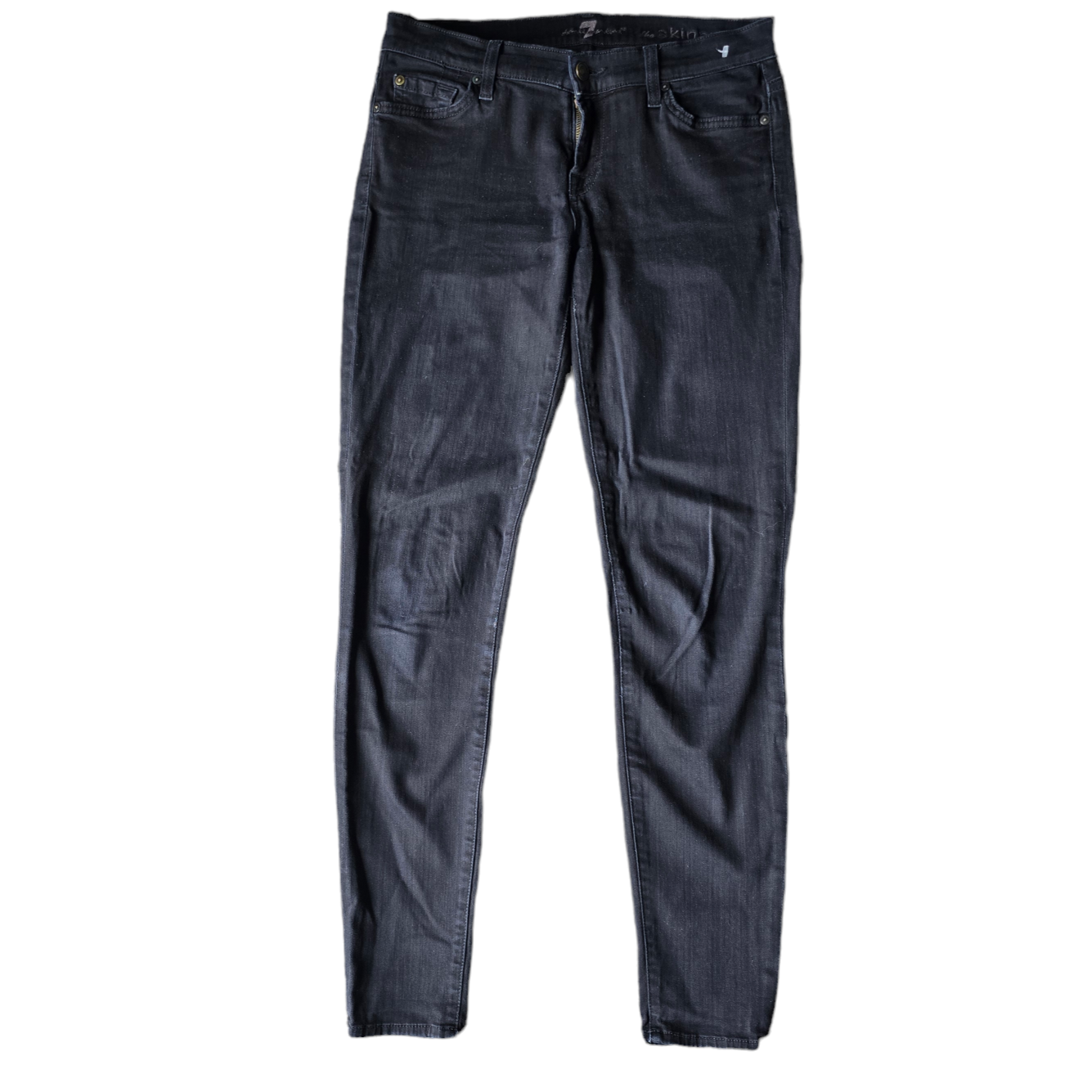 7 for all mankind the Skinny black casual jeans - photo 5