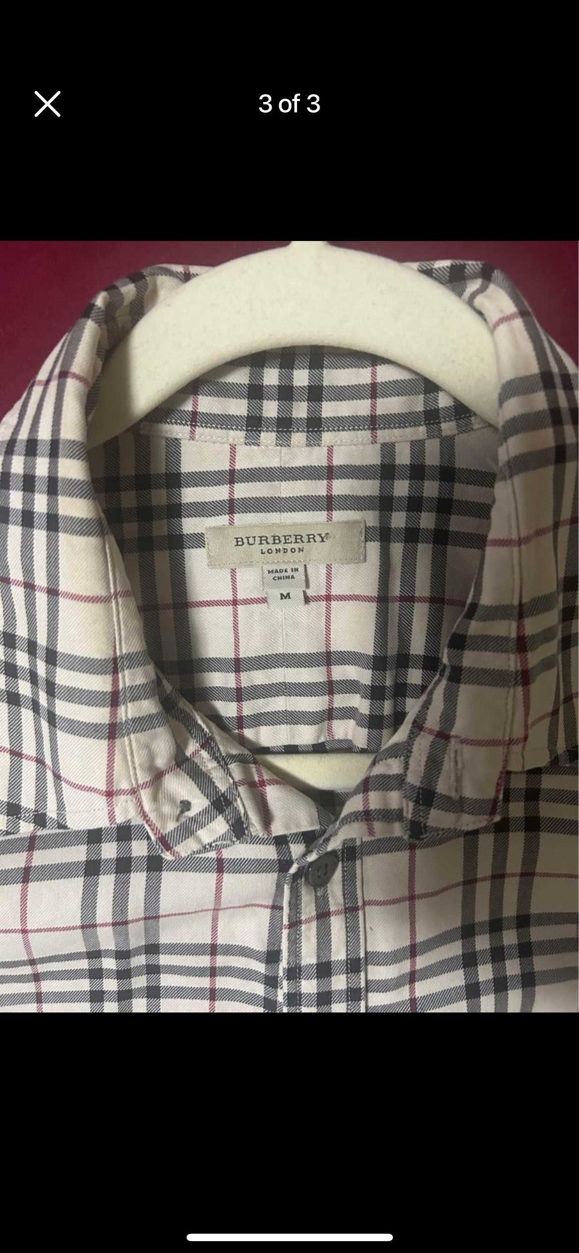 Women shirt Burberry medium size - photo 2