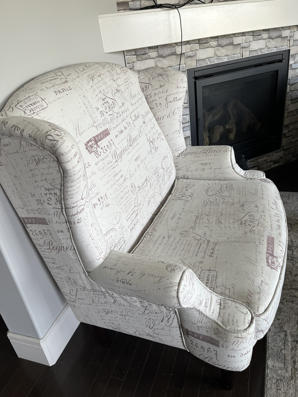 High back loveseat - photo 2