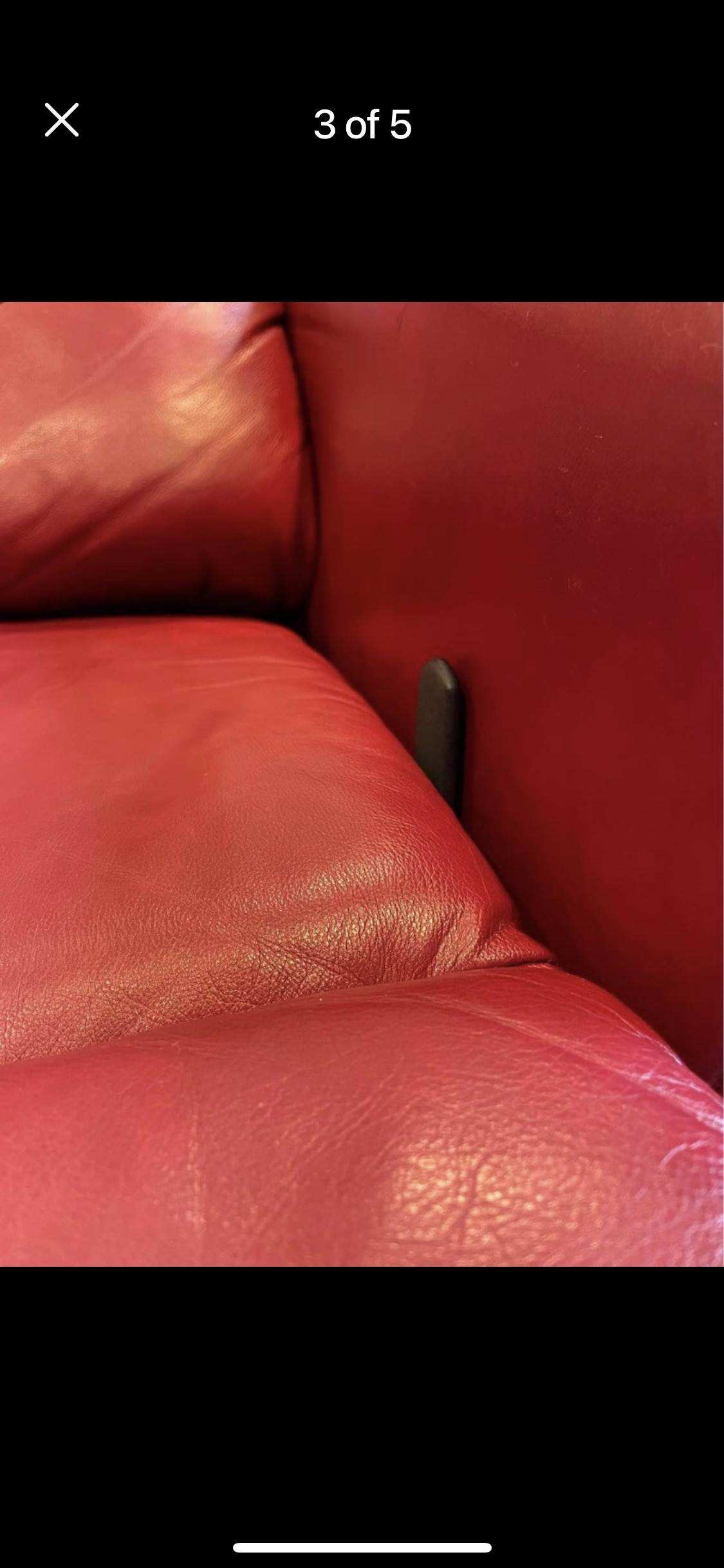 Taking Offers!! High End Leather Theatre Seating Red - photo 5