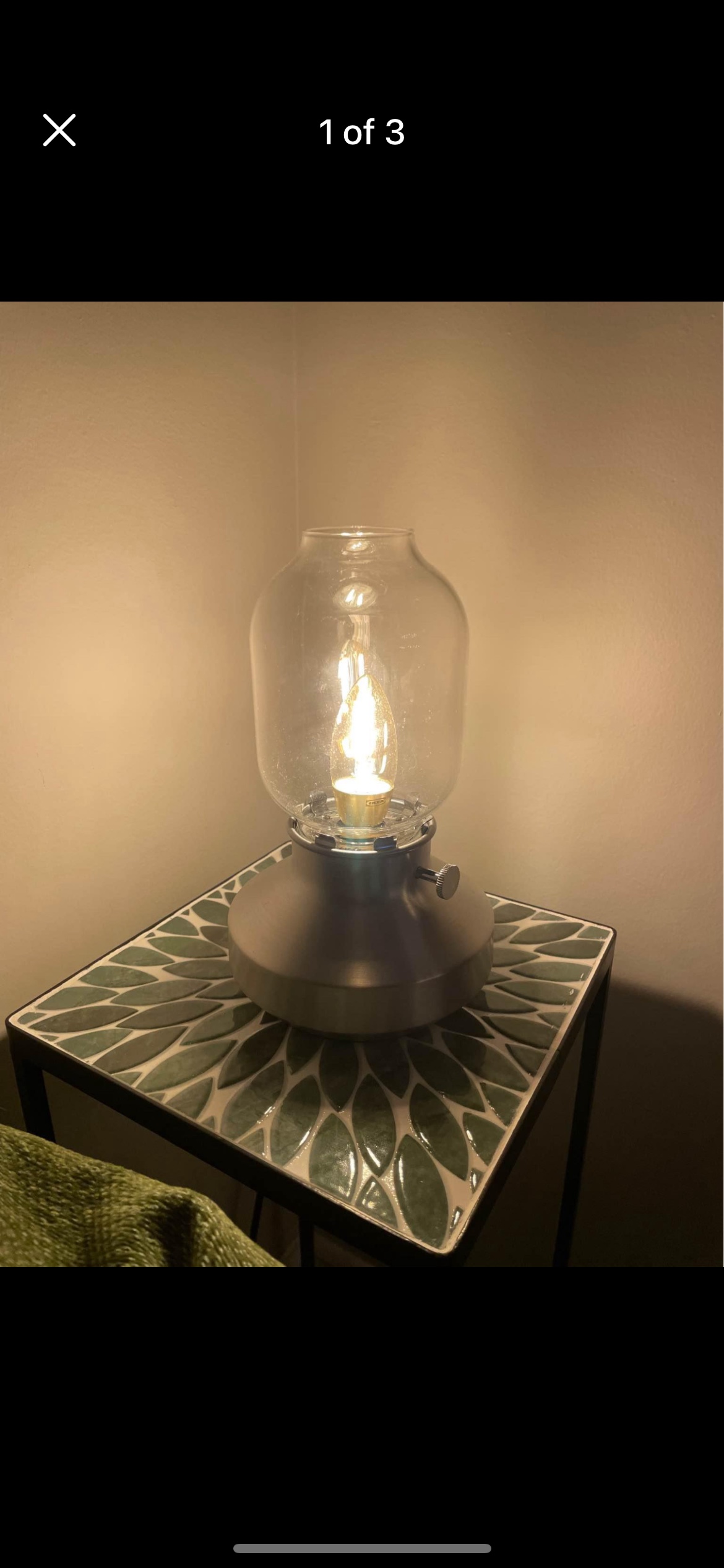 IKEA Lantern Style Lamp thumbnail