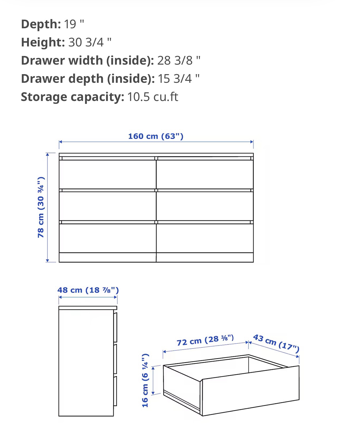 Ikea Dresser - photo 2