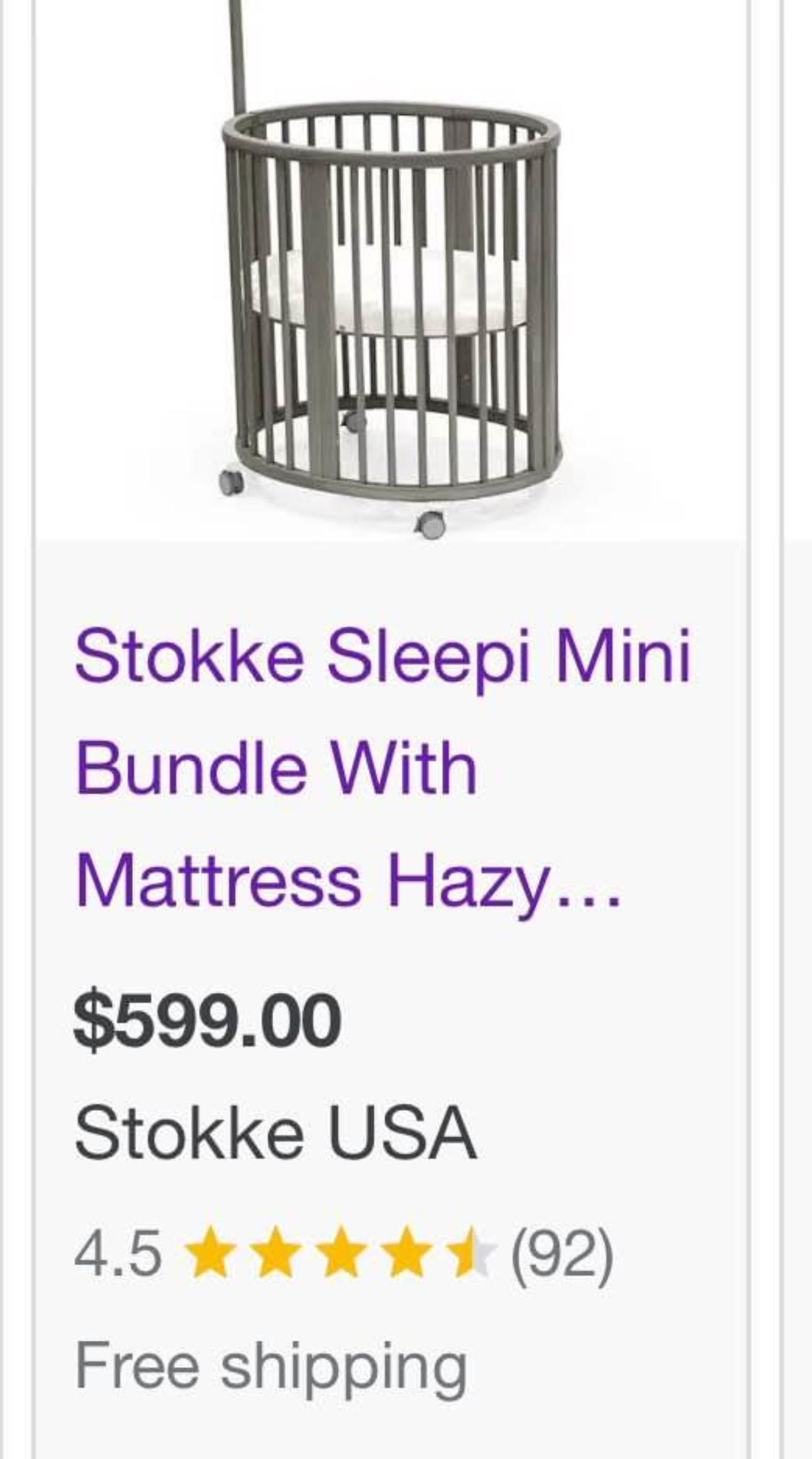 Stokke Sleepy Mini Crib - photo 4