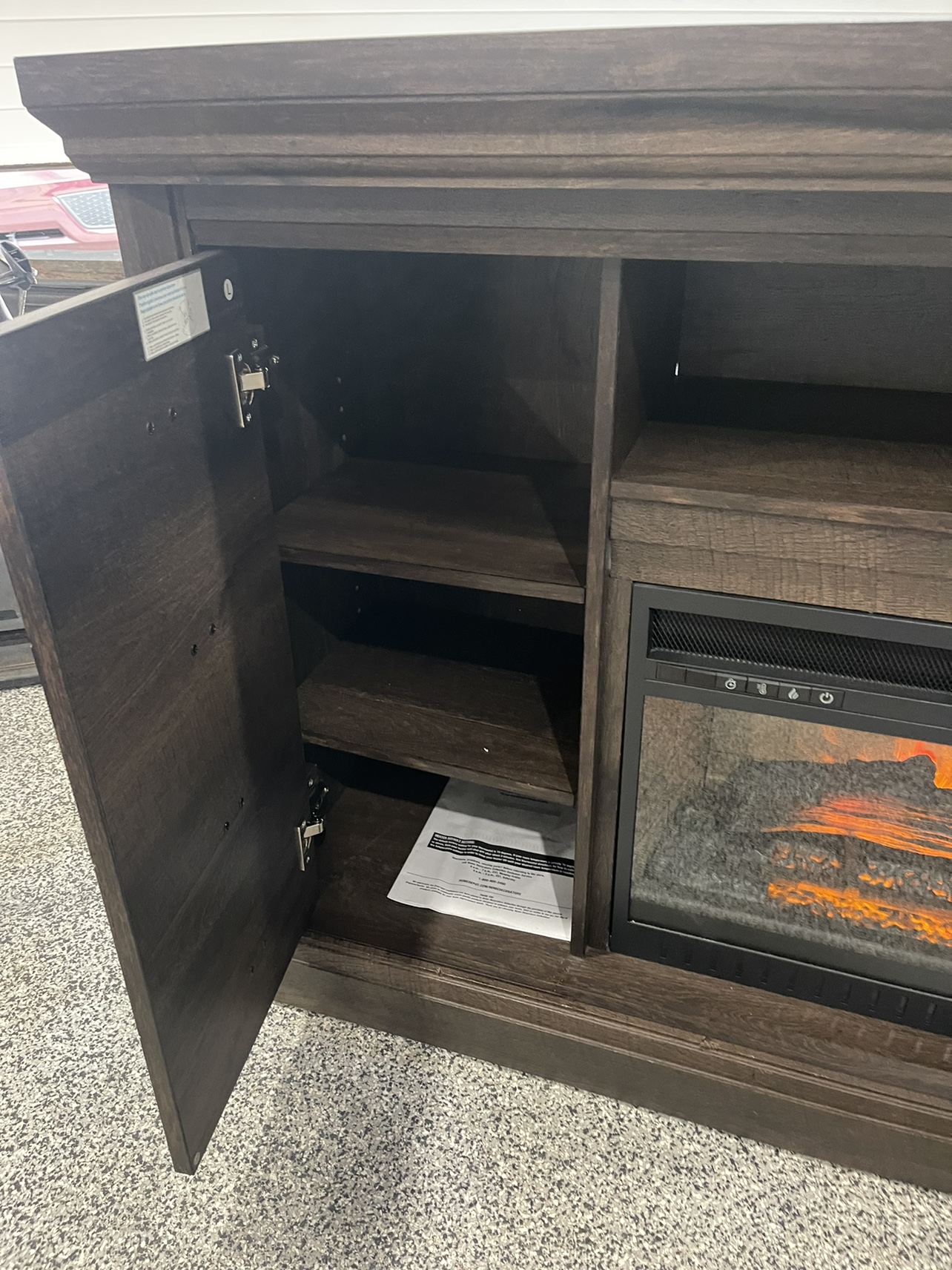 Electric Fireplace and TV Stand - photo 3