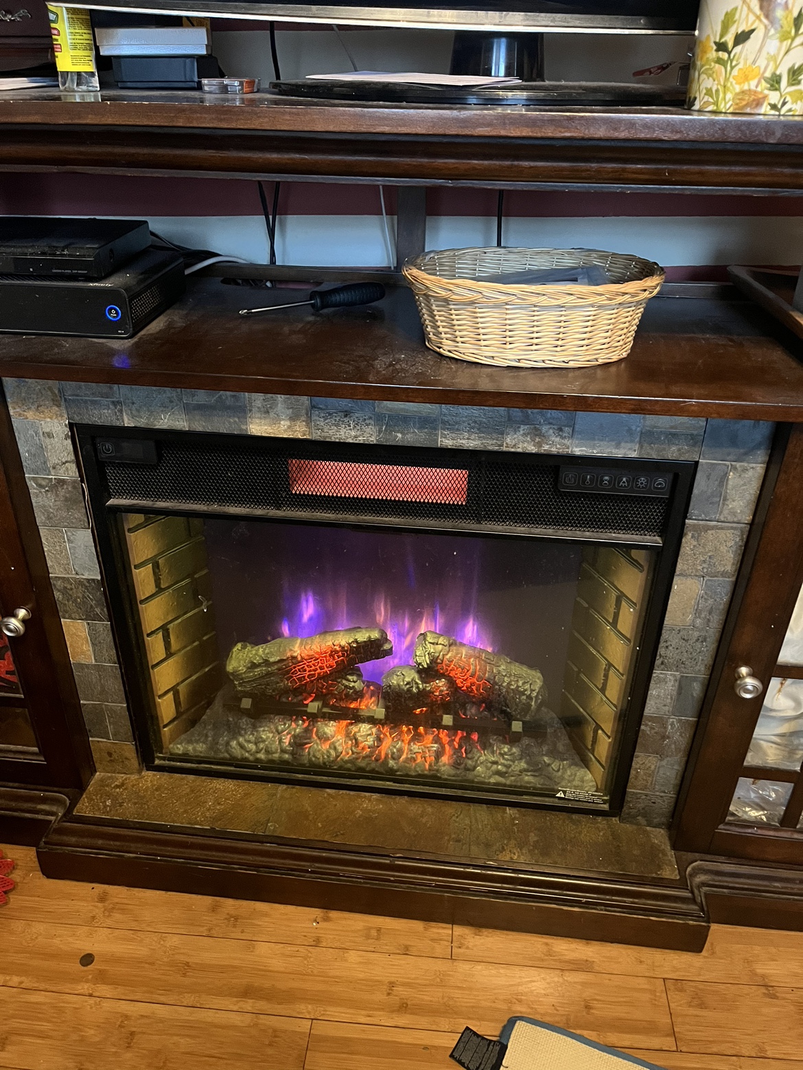 Electric fireplace
