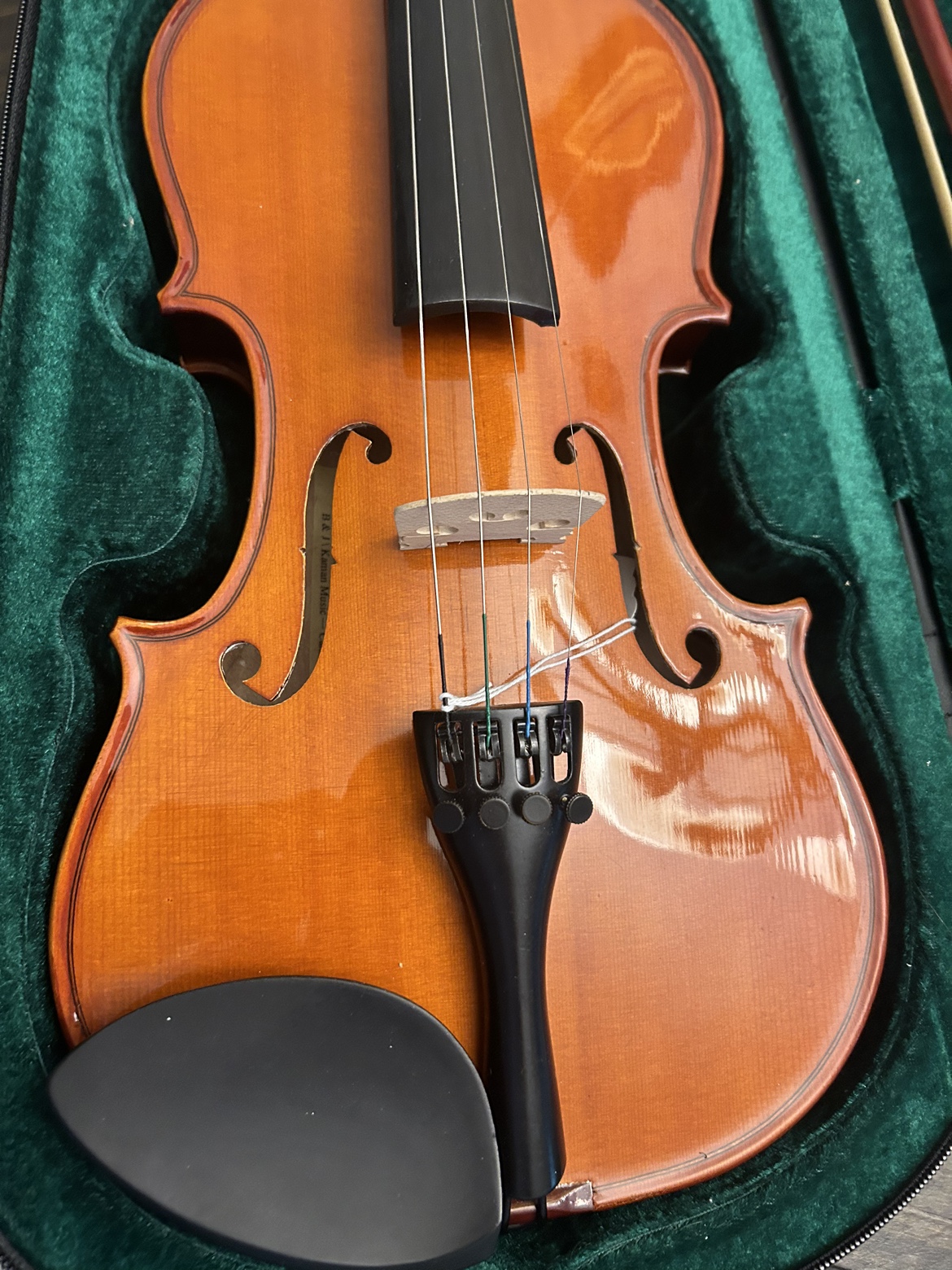 Corelli Violin 9200 new in case beautiful image indicator(3)