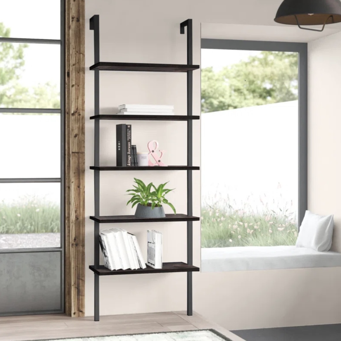 Black Ladder Bookcase (Moving Sale!) - photo 3