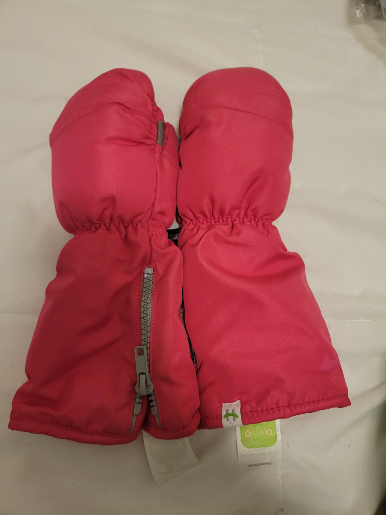⚽️ Girls Hot Paws Long Winter Mittens Size 4-6×