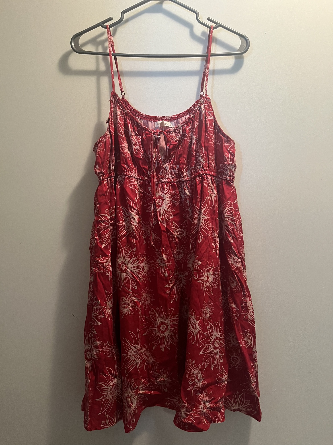 Rewind Juniors Fit & Flare Dress, Women's SZ XXL, Red Hawaii - photo 3
