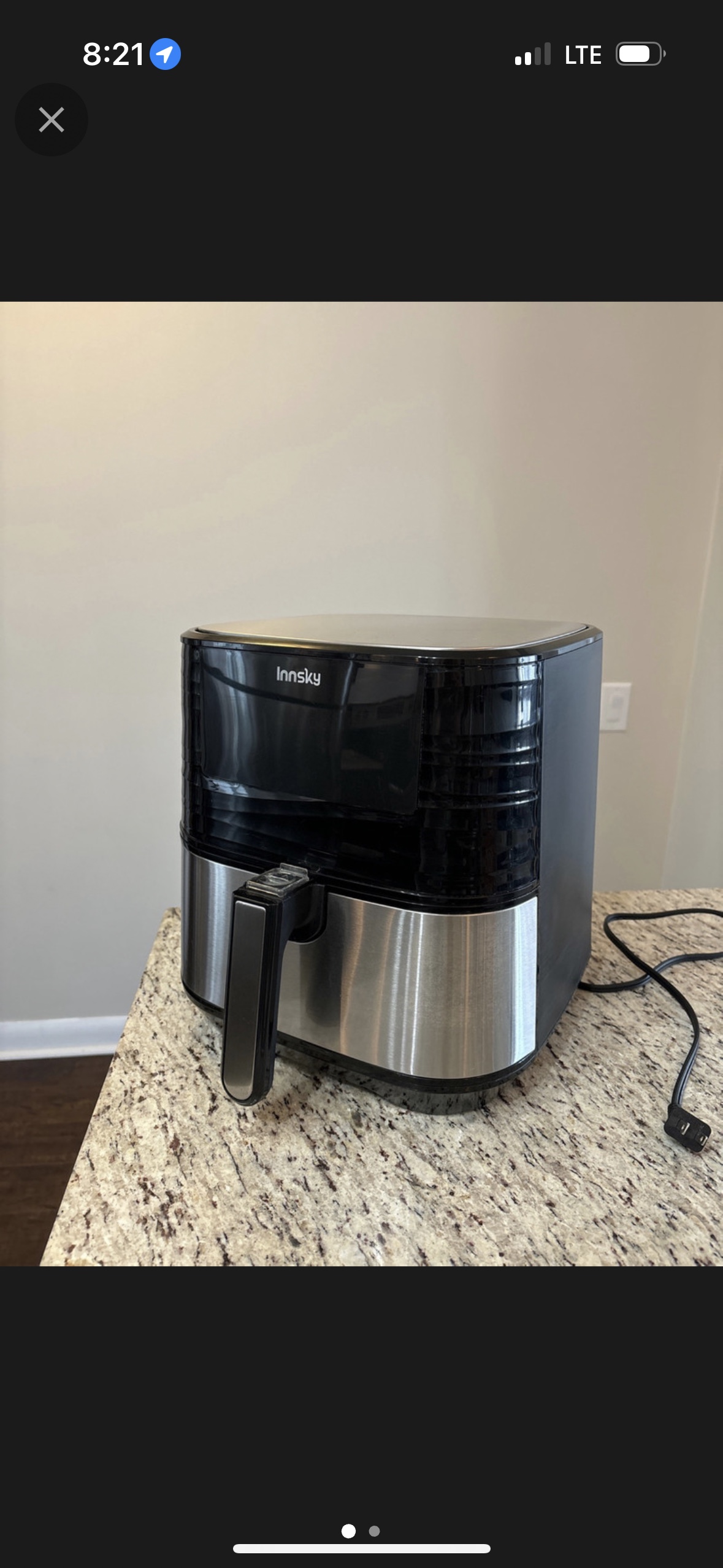 Touchscreen air fryer - photo 2