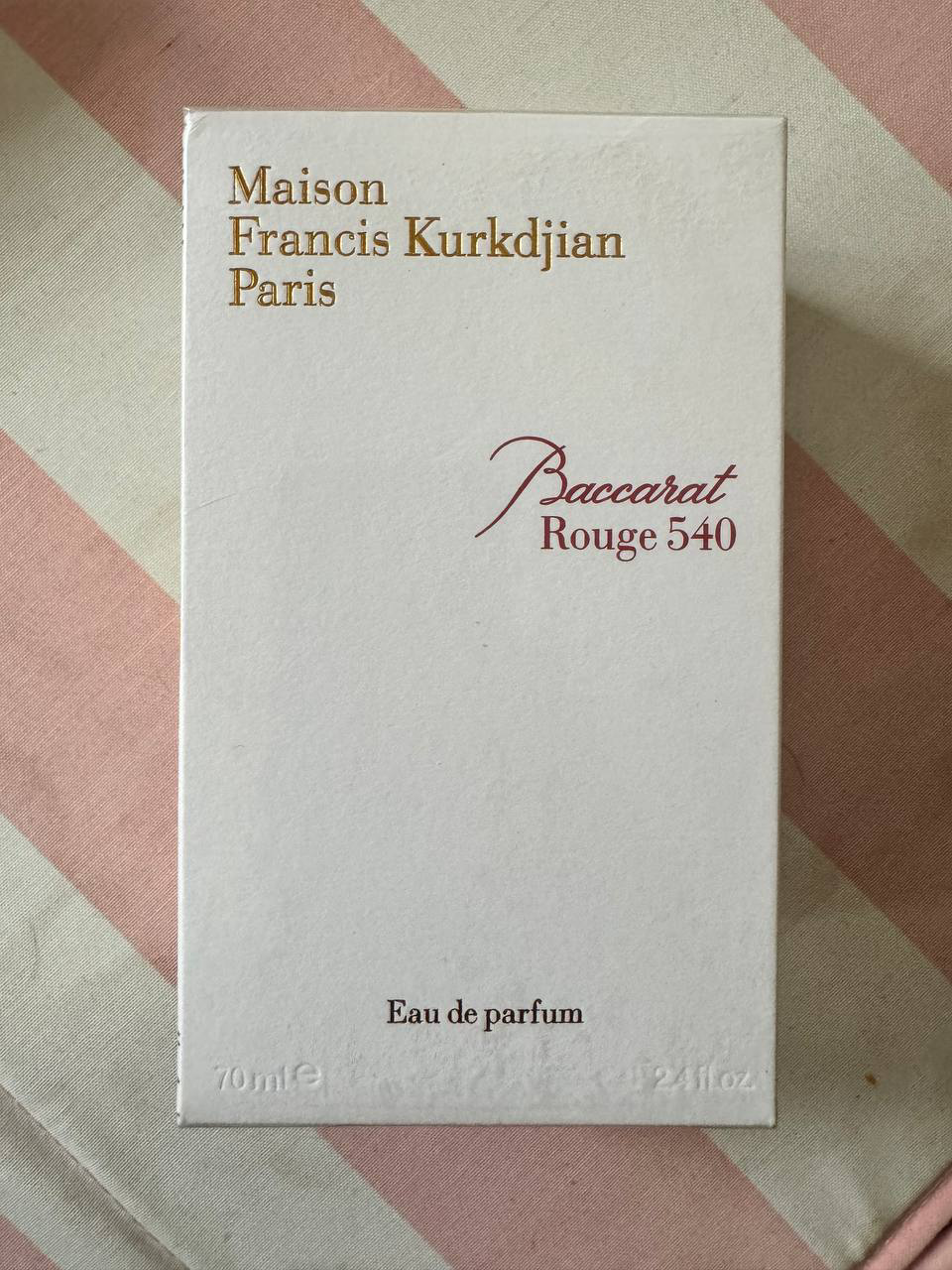 Baccarat Rouge 540 by Maison Francis Kurkdjian