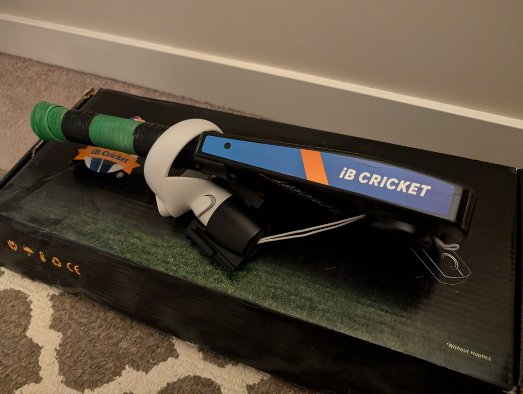 IB Cricket VR official Bat 9/10 for Quest 2