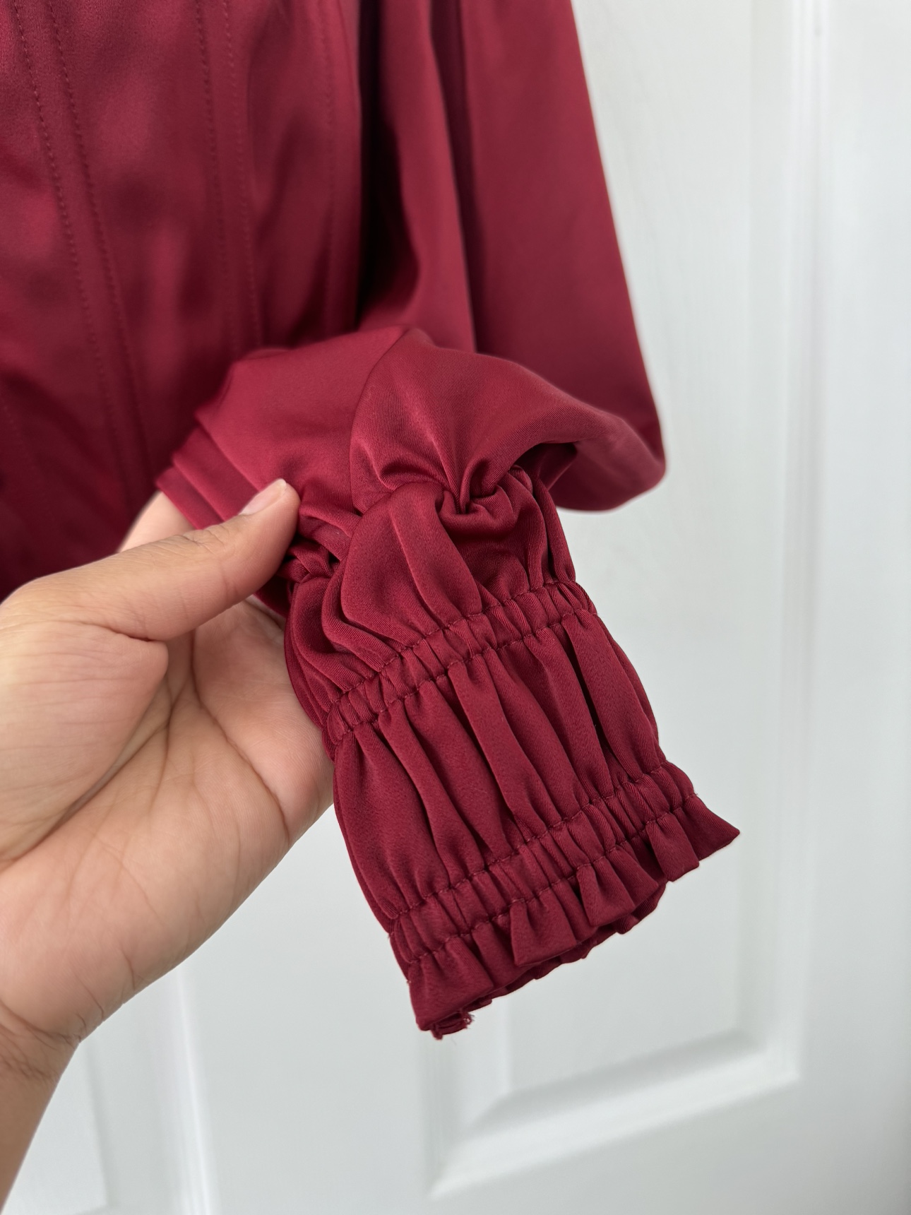 off the shoulder long sleeve corset top - photo 5