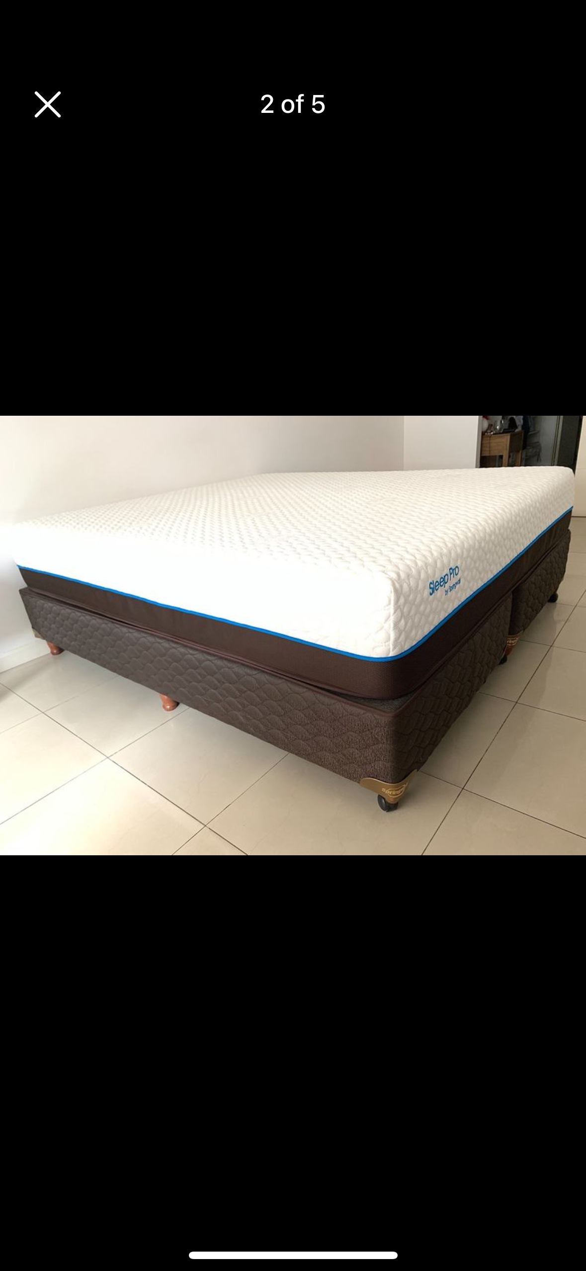 King size bed + matress - photo 2