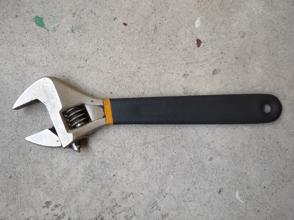 MASTERCRAFT Adjustable Wrench, Plumbing image indicator(3)