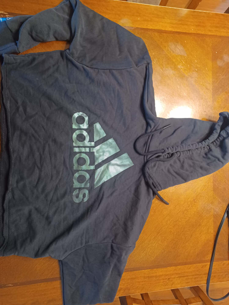 Adidas crop hoodie
