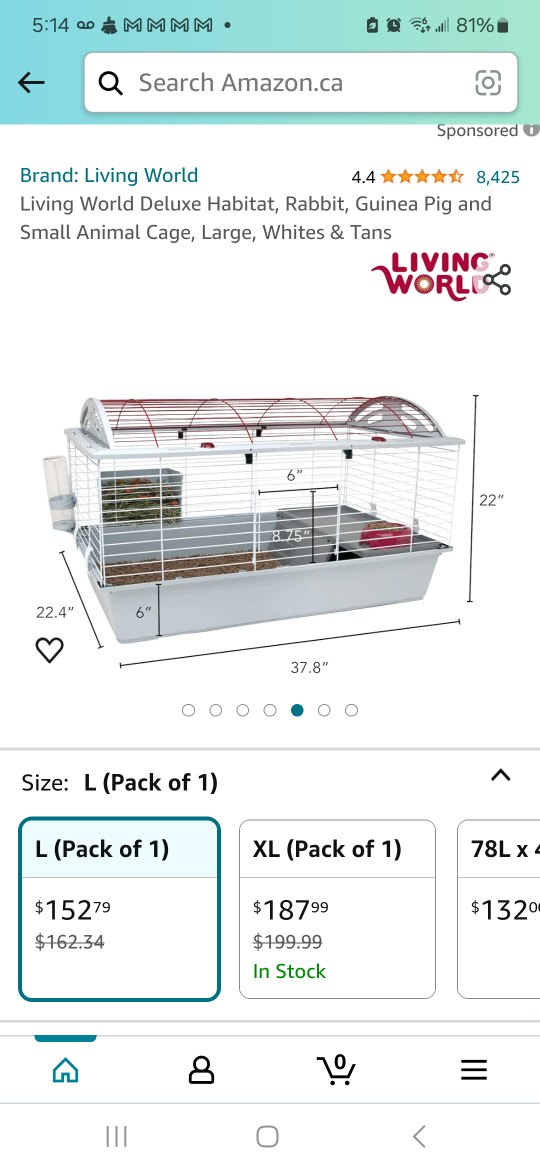 Living World Deluxe Habitat, Rabbit, Guinea Pig and Small Animal image indicator(4)