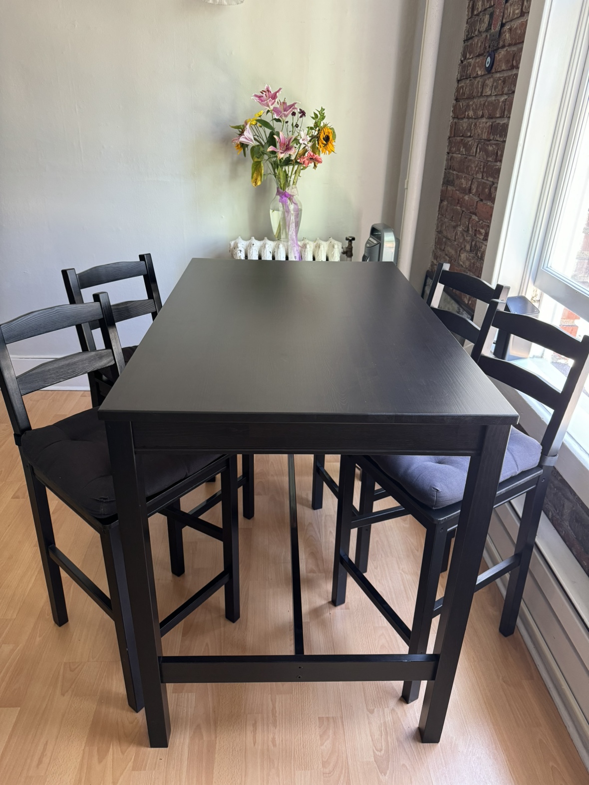 Table and chairs