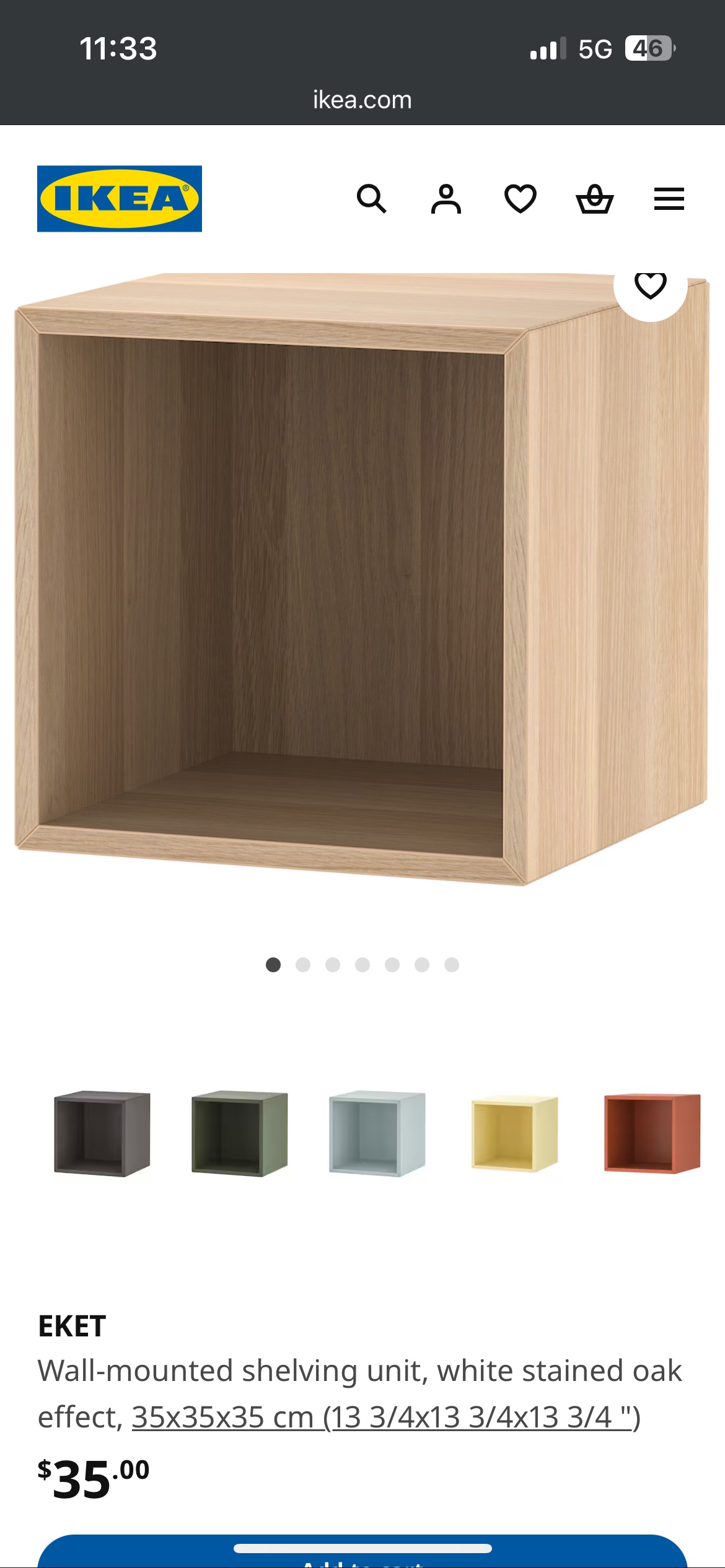 Wall Mounted Cube Shelves - photo 4