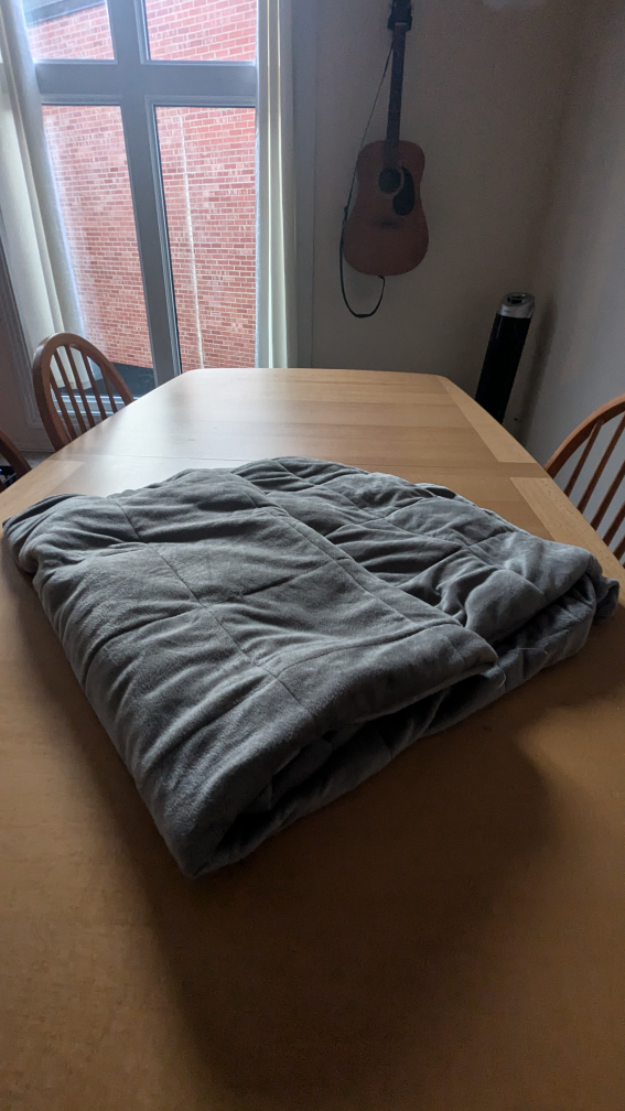 20lb queen-sized weighted blanket