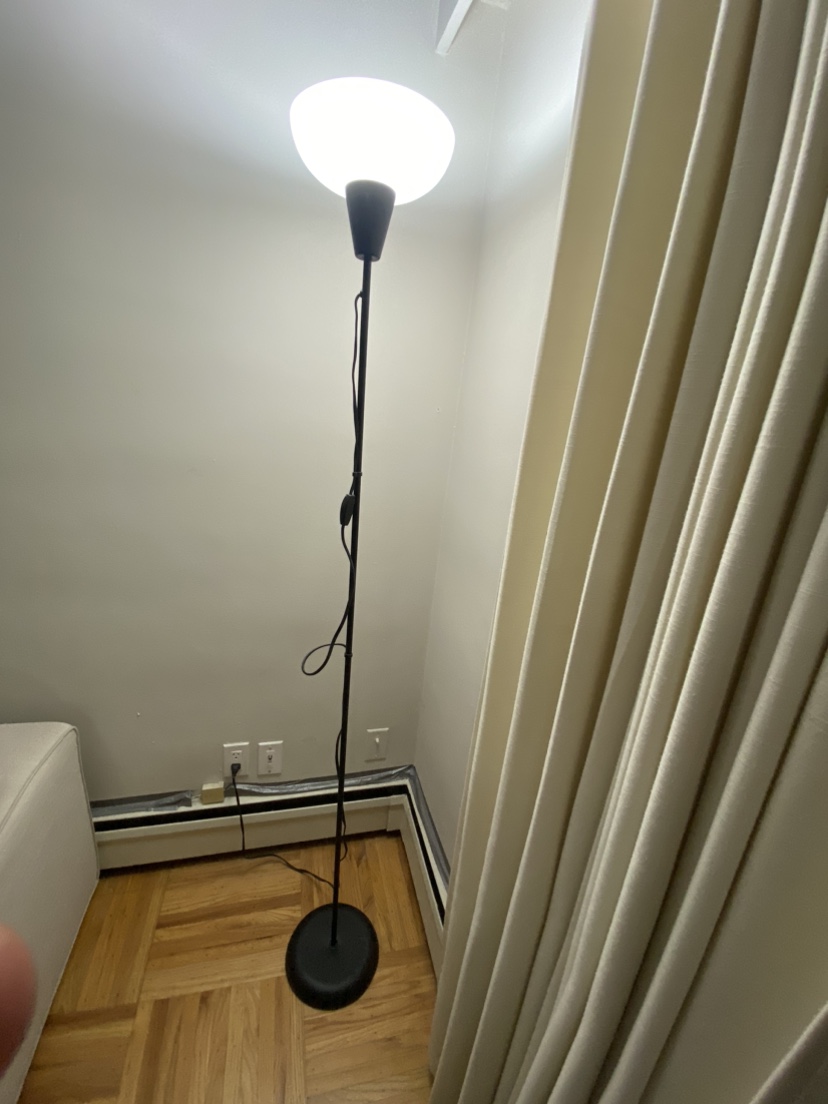 2 IKEA Floor uplighter with bright white bulbs image indicator(2)