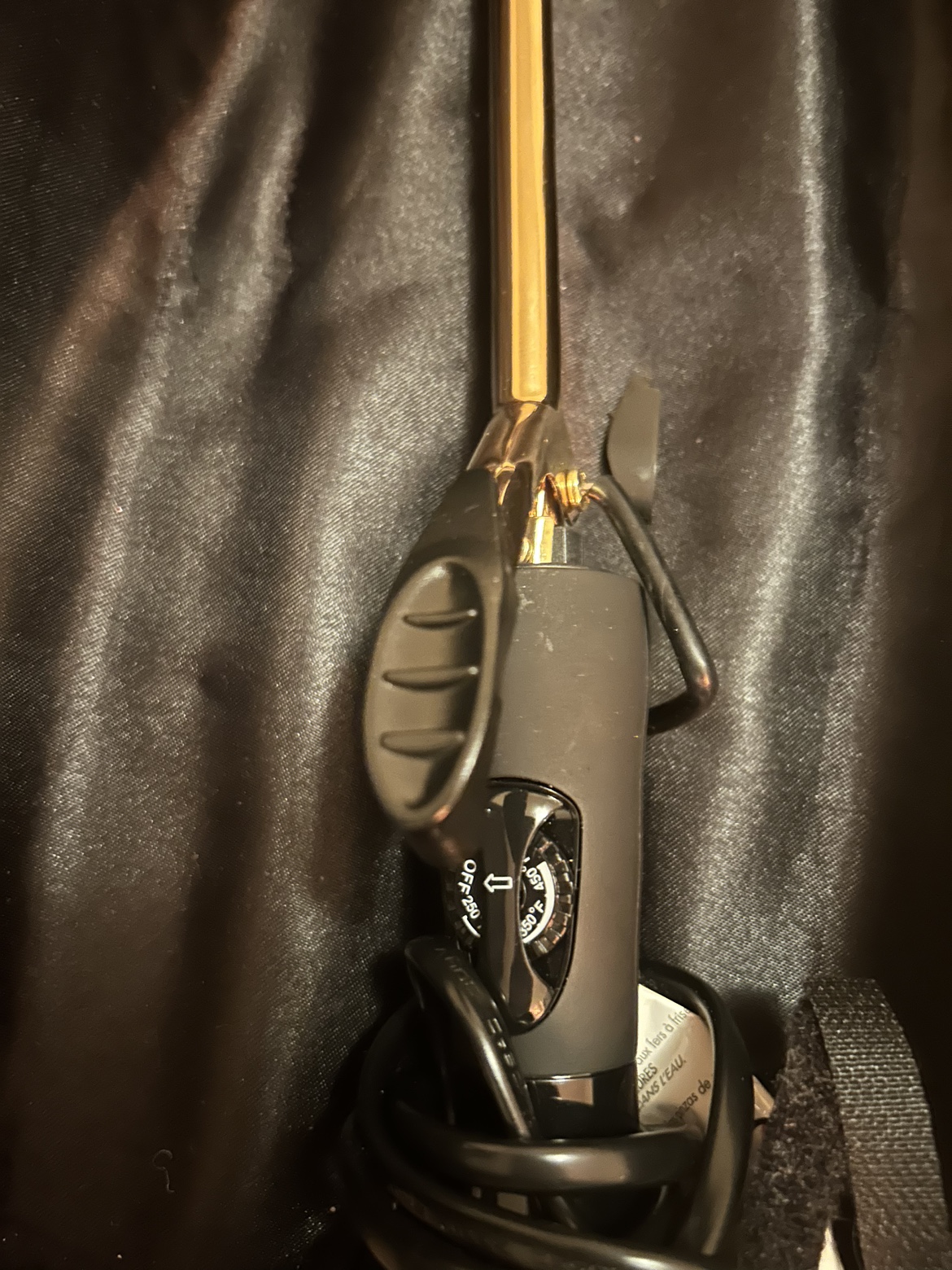 Golden Curling Iron image indicator(3)