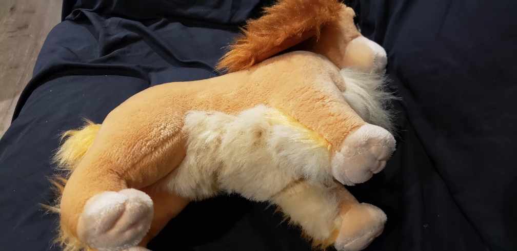 $25 vintage walt Disney  lady and tramp plush 17" image indicator(4)