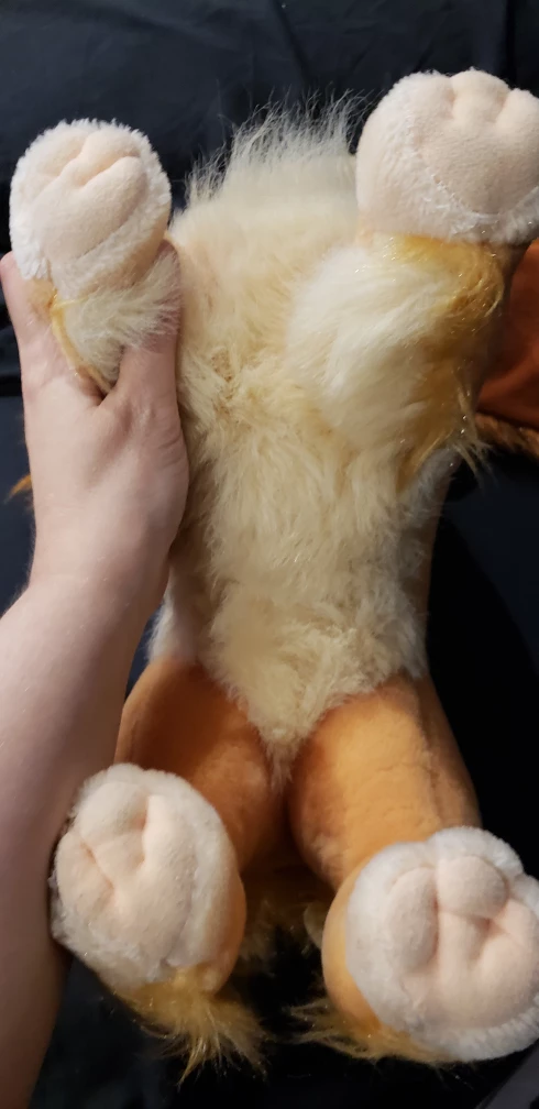 $25 vintage walt Disney  lady and tramp plush 17" image indicator(5)