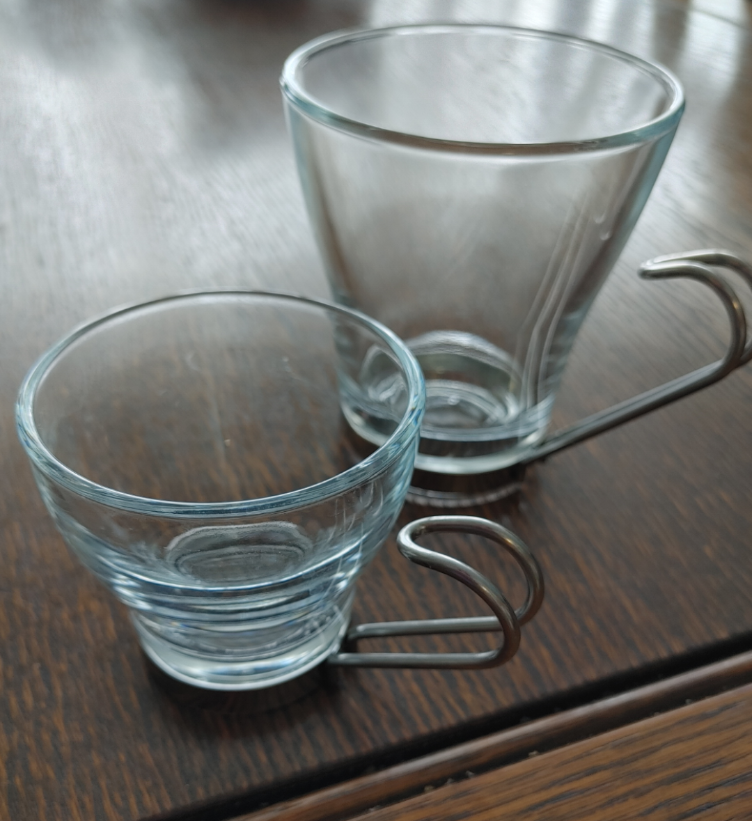 Glass Espresso Mugs thumbnail