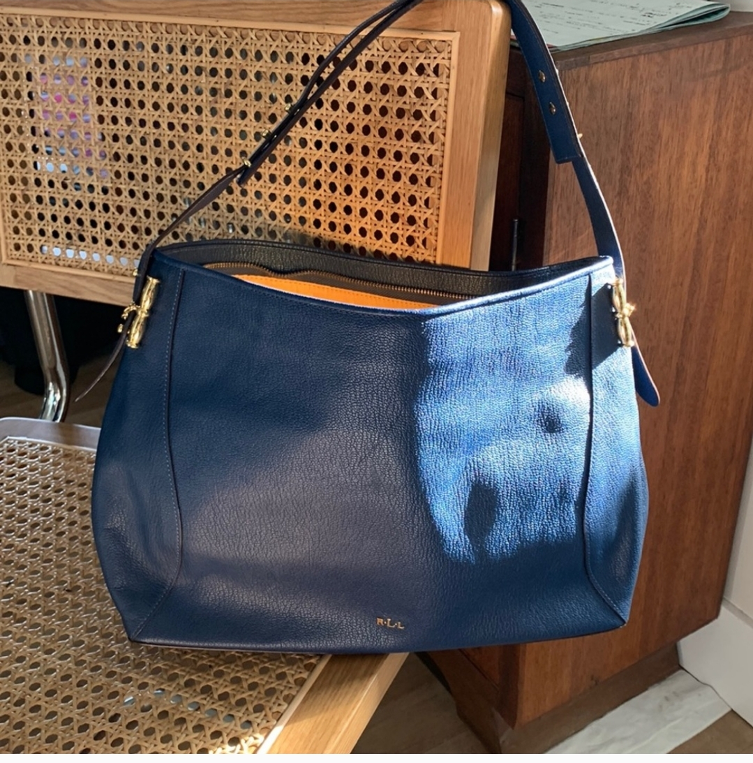 Gorgeous Ralph Lauren leather purse!