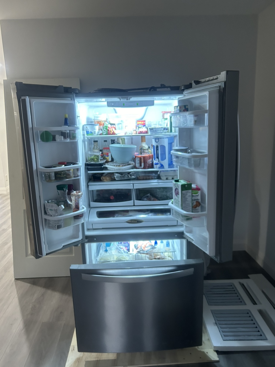 Fridge and freezer image indicator(2)