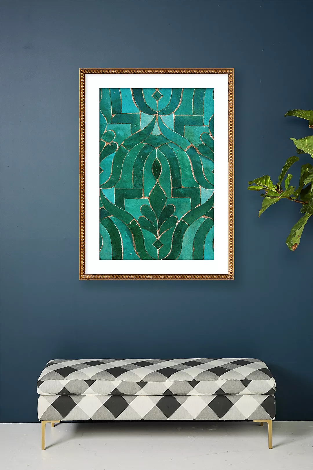 Moroccan Tile Wall Art from Anthropologie